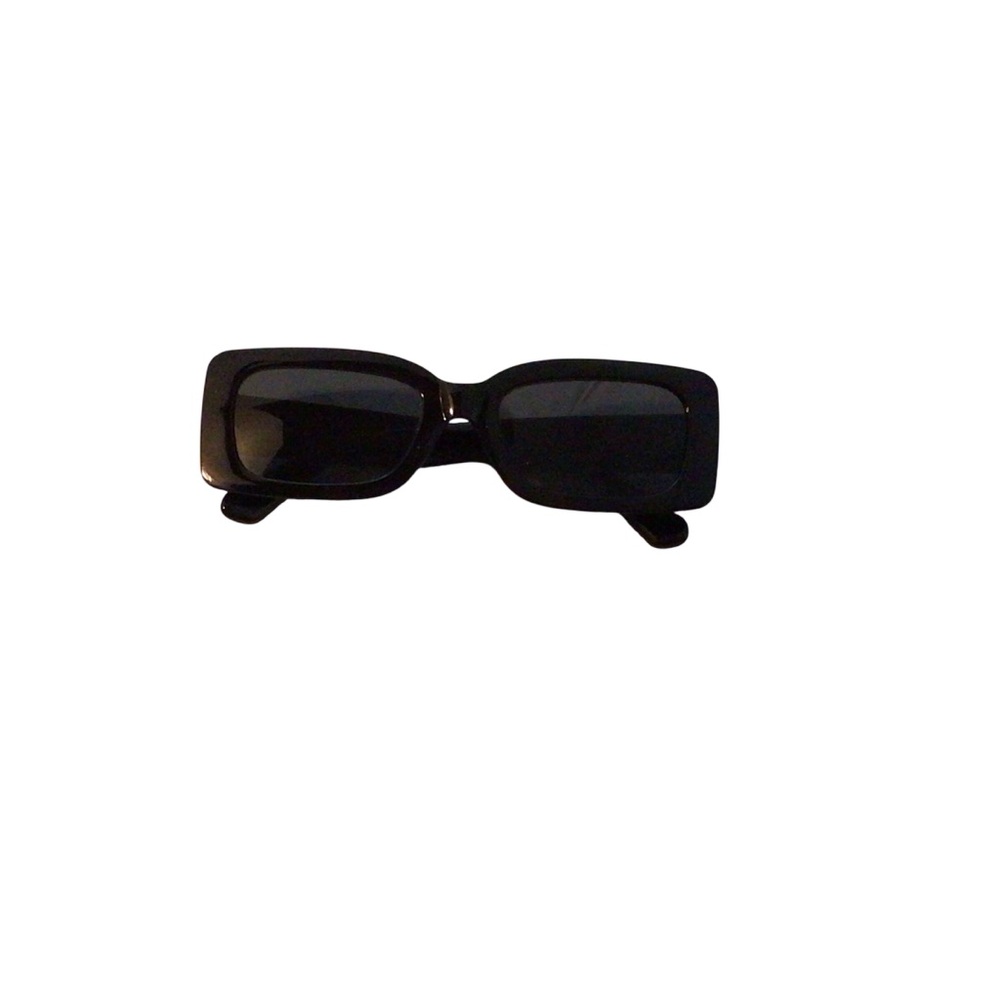Black Rectangular Sunglasses